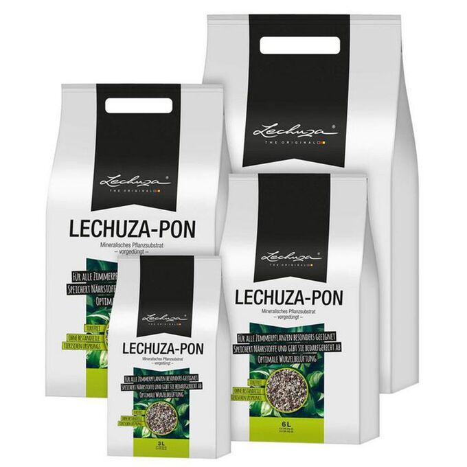 LECHUZA-PON Υπόστρωμα Φύτευσης 12lt με Λίπασμα για Γλάστρες Lechuza