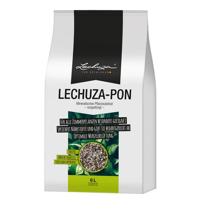LECHUZA-PON Υπόστρωμα Φύτευσης 6lt με Λίπασμα για Γλάστρες Lechuza