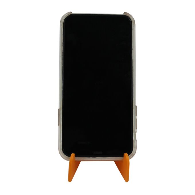 ARTPLAST Βάση Κινητού 4-20x11.5x4cm Πλαστική  Αναδιπλούμενη  Πορτοκαλί