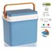 GIOSTYLE ITALY Φορητό Ψυγείο-Θερμός 22.5lt 38x25x38cm 2.68kg FIESTA25 Γαλάζιο-Πορτοκαλί
